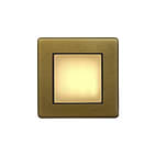 The Belgravia Collection Old Brass LED Stair Light - Warm White 