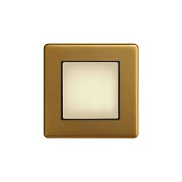 The Sloane Collection Antique Gold LED Stair Light - Warm White 