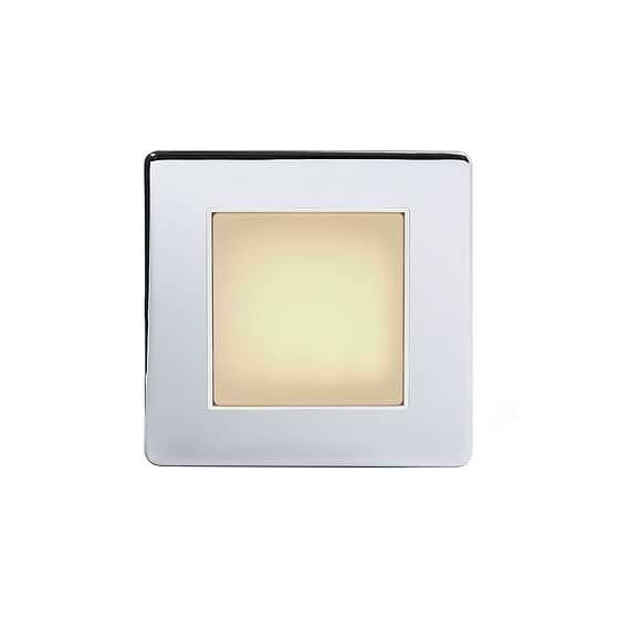 The Finsbury Collection Polished Chrome LED Stair Light - Warm White 