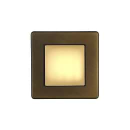 The Westminster Collection Vintage Brass LED Stair Light - Warm White 
