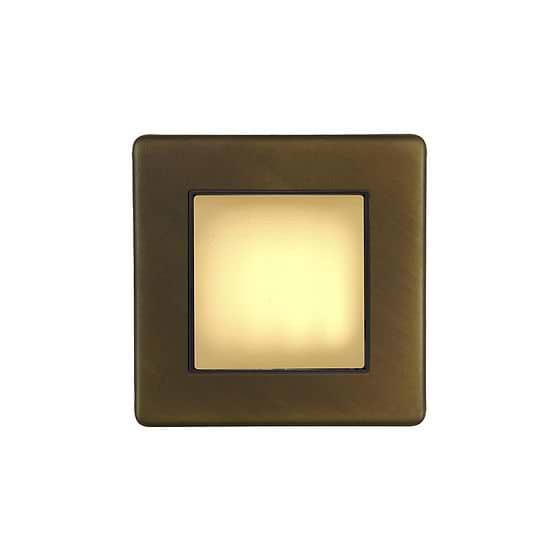 The Westminster Collection Vintage Brass LED Stair Light - Warm White 