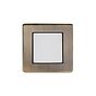 The Charterhouse Collection LED Stair Light - Cool White Antique Brass