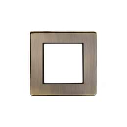 The Charterhouse Collection LED Stair Light - Cool White Antique Brass