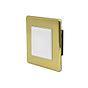 The Savoy Collection Brushed Brass LED Stair Light - Cool White 