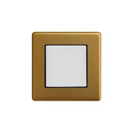 The Sloane Collection Antique Gold LED Stair Light - Cool White 
