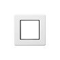 Soho Lighting Primed Paintable LED Stair Light - Cool White  with  Black Insert