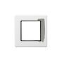 Soho Lighting Primed Paintable LED Stair Light - Cool White  with  Black Insert