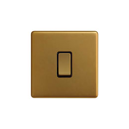 Antique Gold 1 Gang Intermediate Switch
