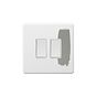 Soho Lighting Primed Paintable 2 Gang Intermediate Switch 10A with White Switch