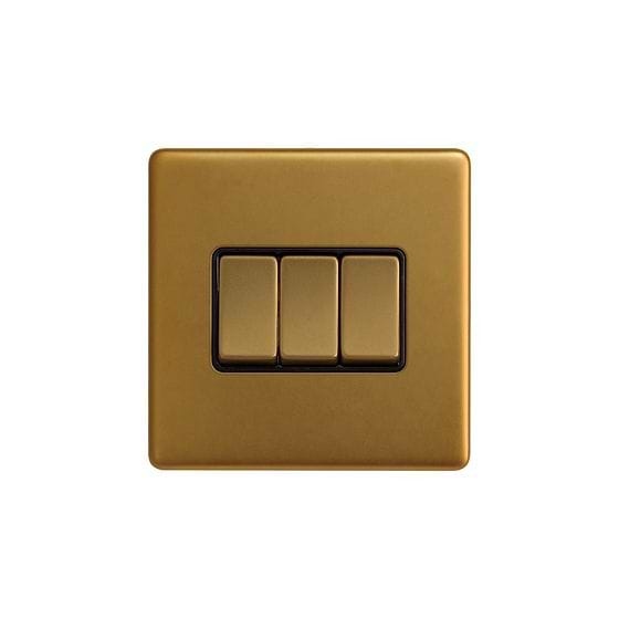 Antique Gold Bulkhead Rocker Light
