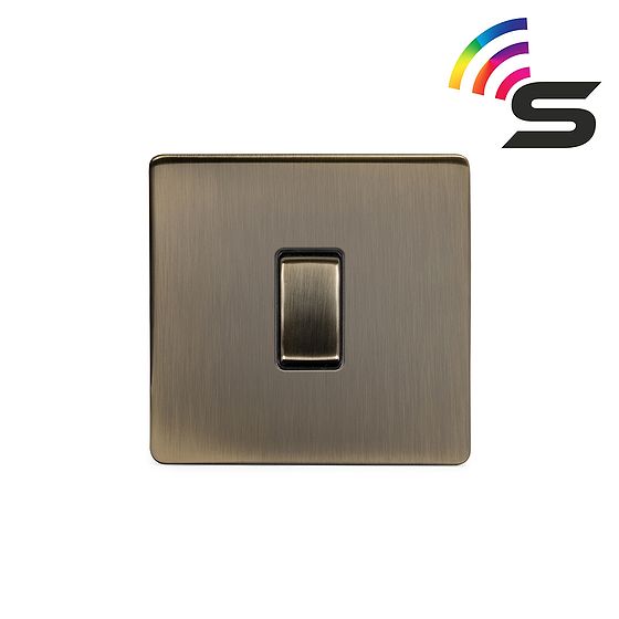 Antique Brass Smart Light Switch
