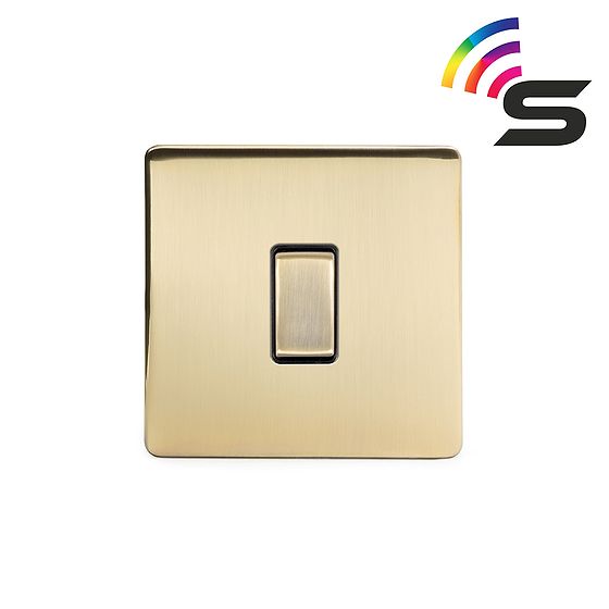 Brushed Brass Smart Light Switch
