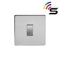 Brushed Chrome Smart Light Switch
