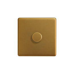 Antique Gold 1 Gang Dimmer Switch
