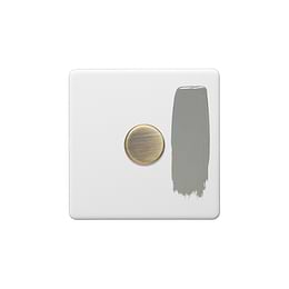 Paintable 1 Gang Dimmer Switch
