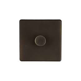 Vintage Brass 1 Gang Dimmer Switch