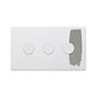 Paintable 3 Gang Dimmer Switch
