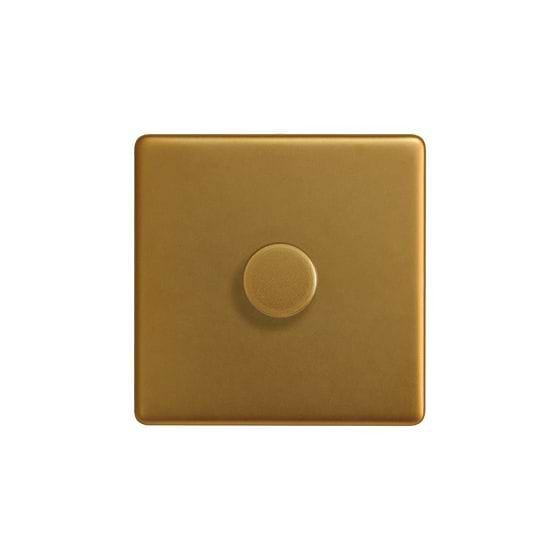 Antique Gold 1 Gang Dimmer Switch
