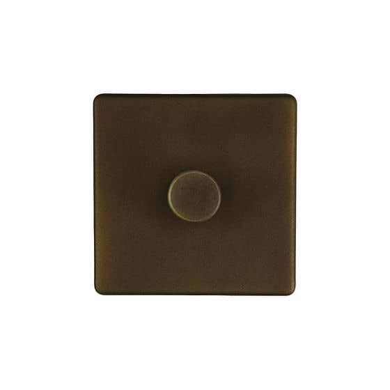 Vintage Brass 1 Gang Dimmer Switch
