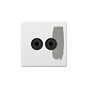2 gang paintable Toggle Light Switch