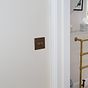 The Westminster Collection Vintage Brass 2 Gang 2 Way Toggle Switch