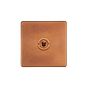 The Chiswick Collection Antique Copper 1 Gang Intermediate Toggle Switch