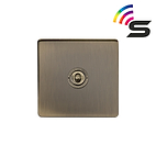 Antique Brass Smart Light Switch
