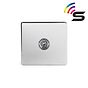 The Finsbury Collection Polished Chrome 1 Gang 150W Smart Toggle Switch
