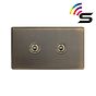 Antique Brass Smart Light Switch
