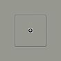 Soho Lighting Primed Paintable TV Coaxial Aerial Socket White Insert