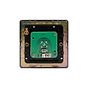 The Charterhouse Collection 1 Gang Satellite Socket Blk Ins Screwless Antique Brass