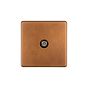 The Chiswick Collection Antique Copper 1 Gang Satellite Socket