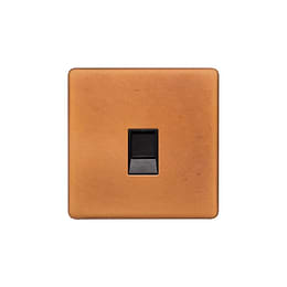 Antique Copper RJ45 Socket