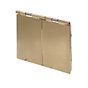 The Savoy Collection Brushed Brass Black Insert 4 x25mm EM-Euro Module Floor Plate