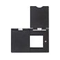 The Camden Collection Matt Black 4 x25mm EM-Euro Module Floor Plate