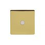 The Savoy Collection Brushed Brass 20A Flex Outlet Wht Ins Screwless