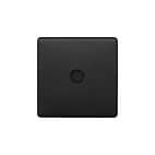 The Camden Collection Matt Black 20A Flex Outlet Screwless