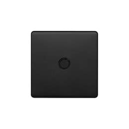 The Camden Collection Matt Black 20A Flex Outlet Screwless