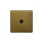 The Belgravia Collection Old Brass 20A Flex Outlet