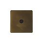 The Westminster Collection Vintage Brass 20A Flex Outlet