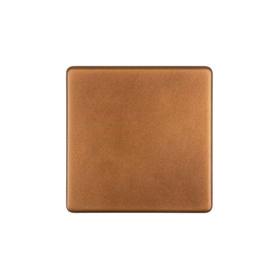 The Chiswick Collection Antique Copper metal Single Blanking Plate