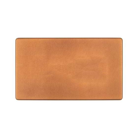 The Chiswick Collection Antique Copper metal Double Blanking Plate