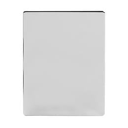 Polished Chrome 9 Gang Blanking Plate
