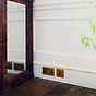 The Charterhouse Collection 5 Amp Socket Black Ins Unswitched Screwless Antique Brass