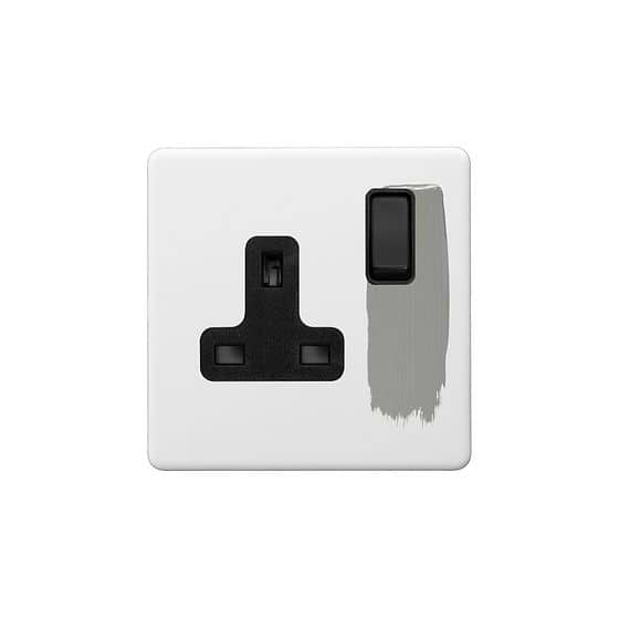 Paintable Single Socket