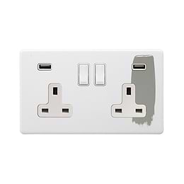 Paintable USB Socket