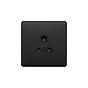 The Camden Collection Matt Black 5 Amp Socket Screwless