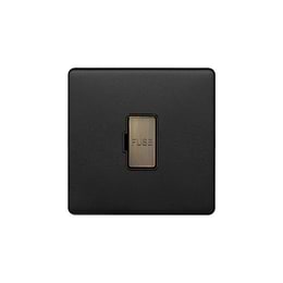 Matt Black and Antique Brass Fused Spur
