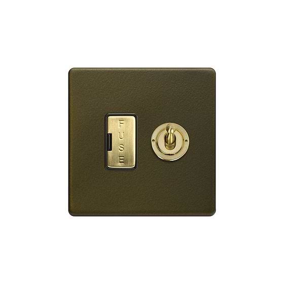 Bronze and Brass Toggle Fused Spur
