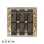 The Charterhouse Collection 6 Gang 2 -Way Intelligent Dimmer 150W LED (Halogen/Incandescent) Antique Brass